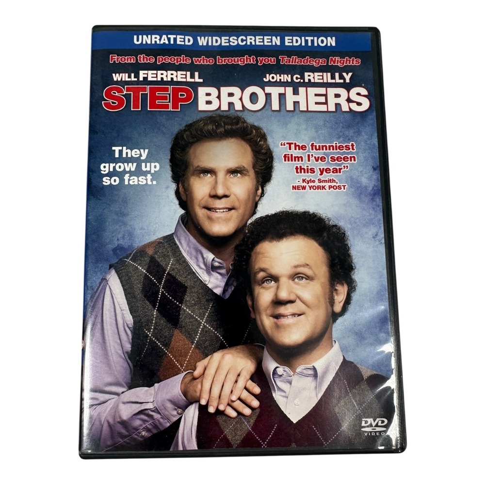 Step Brothers DVD Unrated Widescreen‎ Edition Will Ferrell John C. Reilly